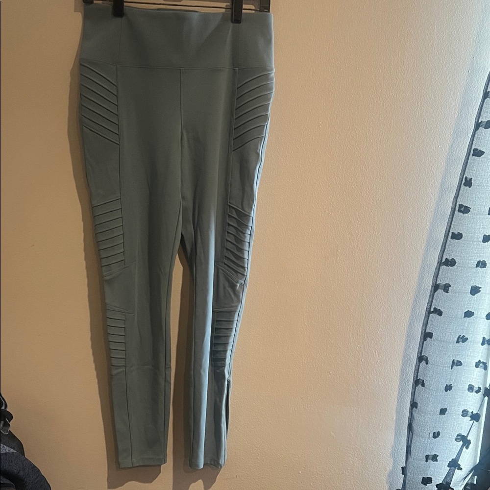 Athleta High-Waisted Gray Leggings